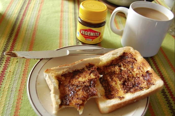 Is there anyone here who has actually tried something called Vegemite?