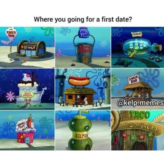 What are you going for your first date?