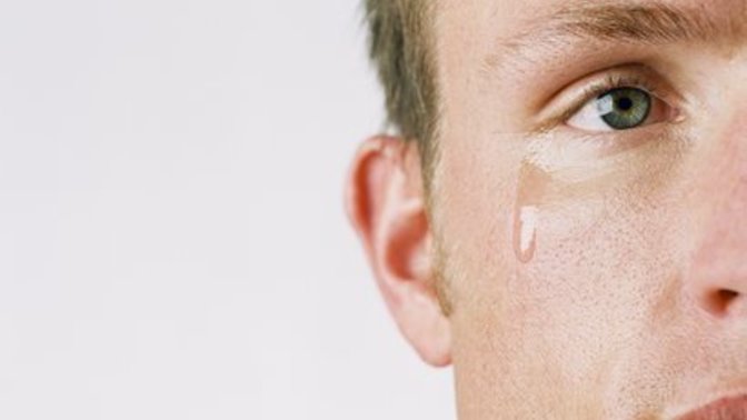 Do men cry when their date stood them up?