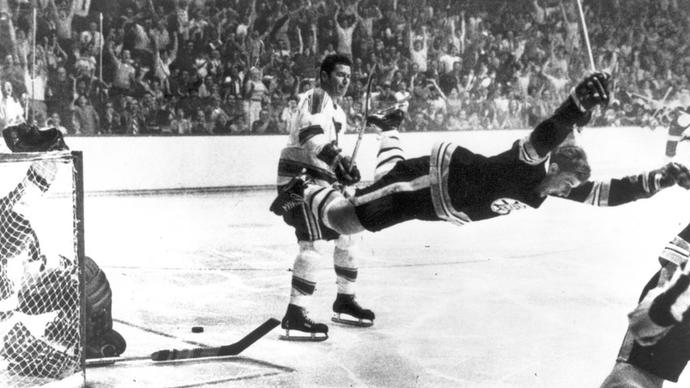 He just scored the winning goal against St Louis to win the Stanley Cup