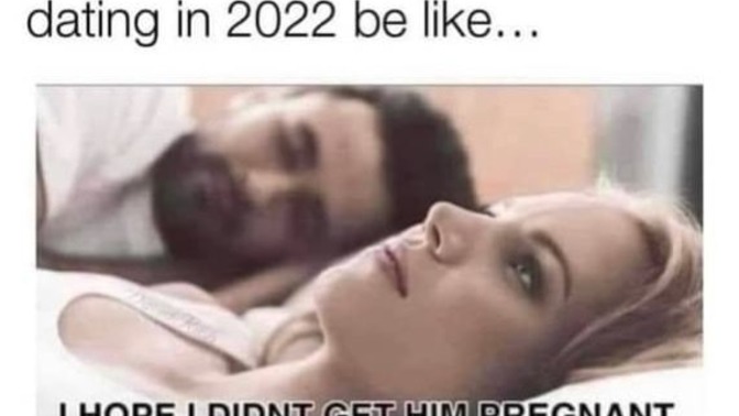 Dating. Is that what it's come to?