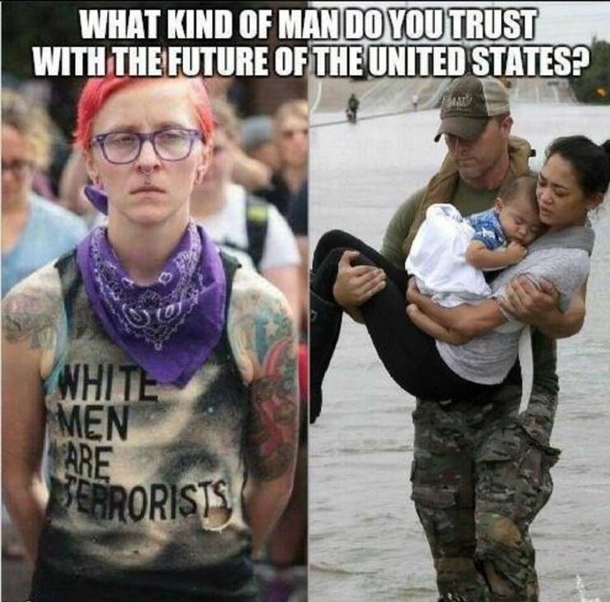The question is simple, what kind of man do you trust with the future of the United States?