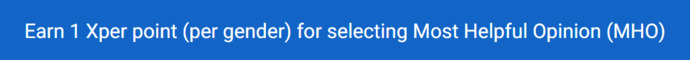 Do you SELECT the Most Helpful Opinion (MHO)?