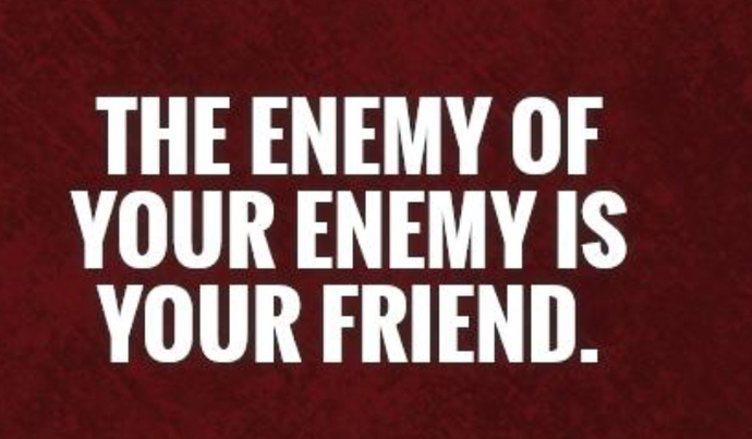 Should I be enemies with my cousins enemies?