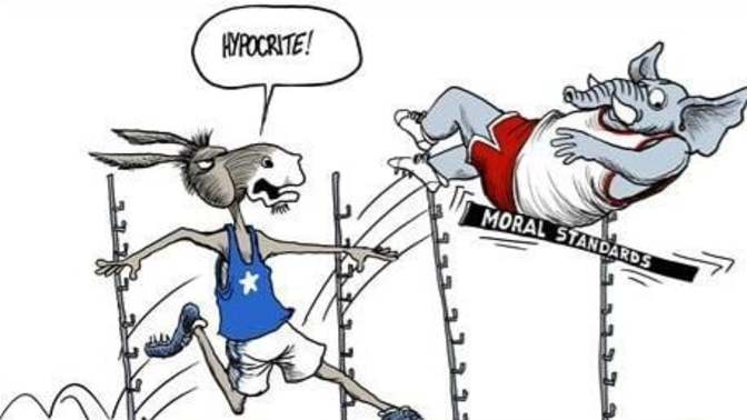 Isn't hypocritical of Marjorie Green and the Republican party?