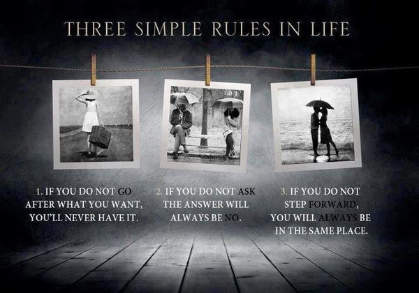 What are the rules of your life?