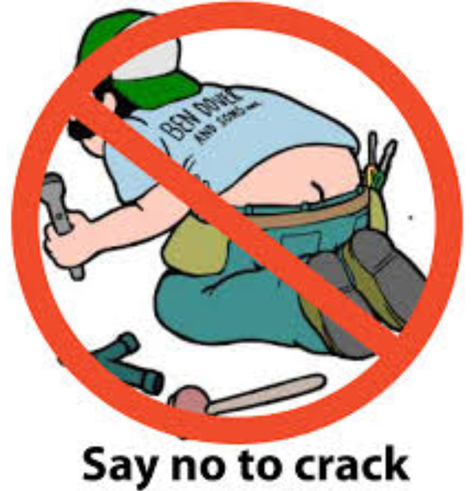 How to stop my buttcrack from showing?
