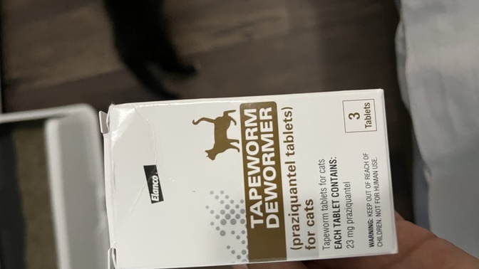 My kitten has roundworms, will this work on her?