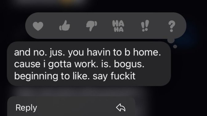 What are your thoughts on these text messages?