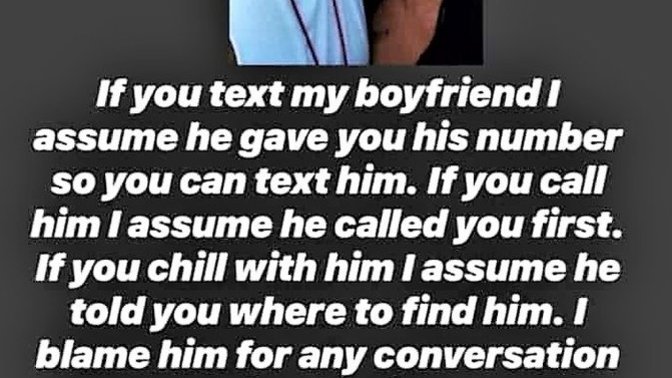 Would you blame the woman for cheating with a guy?