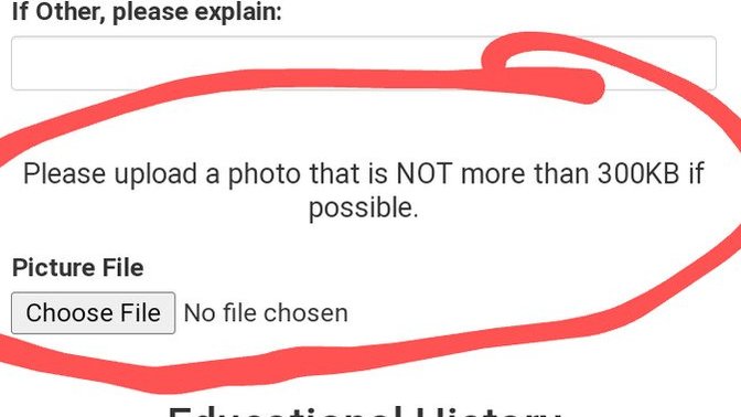 Applying to college, what file are they talking about?