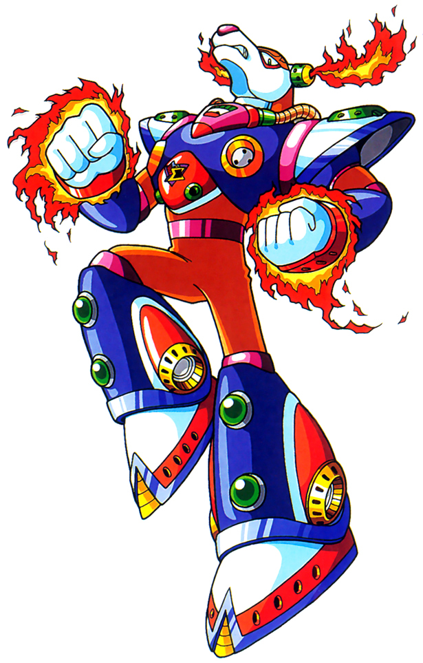 Which of these fire themed robots do you like the look of most?