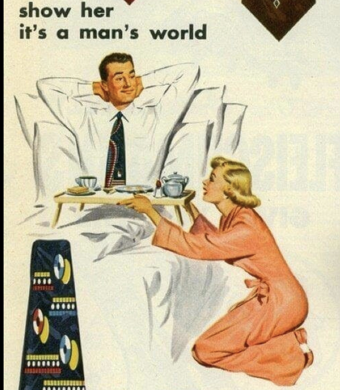 Why did men “discipline” their wives in the 50’s?