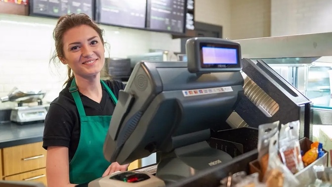 Why do Starbucks cashiers always flirt with me?