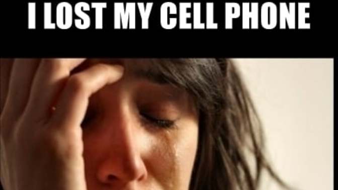 If you lost or had your phone stolen and you could have either the phone back with no data or the data back but no phone, which one would you choose?