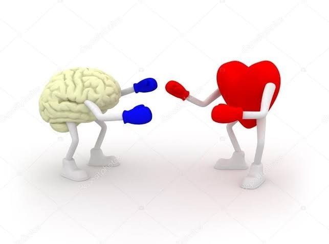 Which one wins, the mind or the heart?