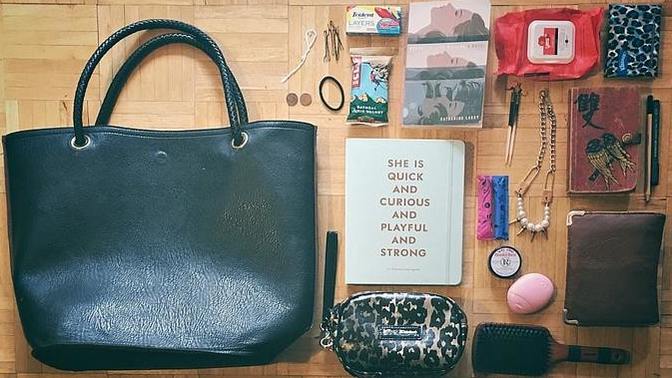Girls, what do you always keep in your purse? Guys, what do you always carry in your pockets?