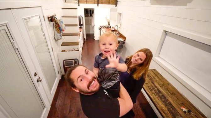 Do you think a tiny house is better than a regular house for someone that has kids?