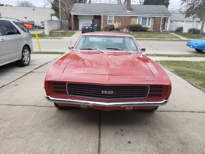 The current daily driver: 1969 Camaro RS