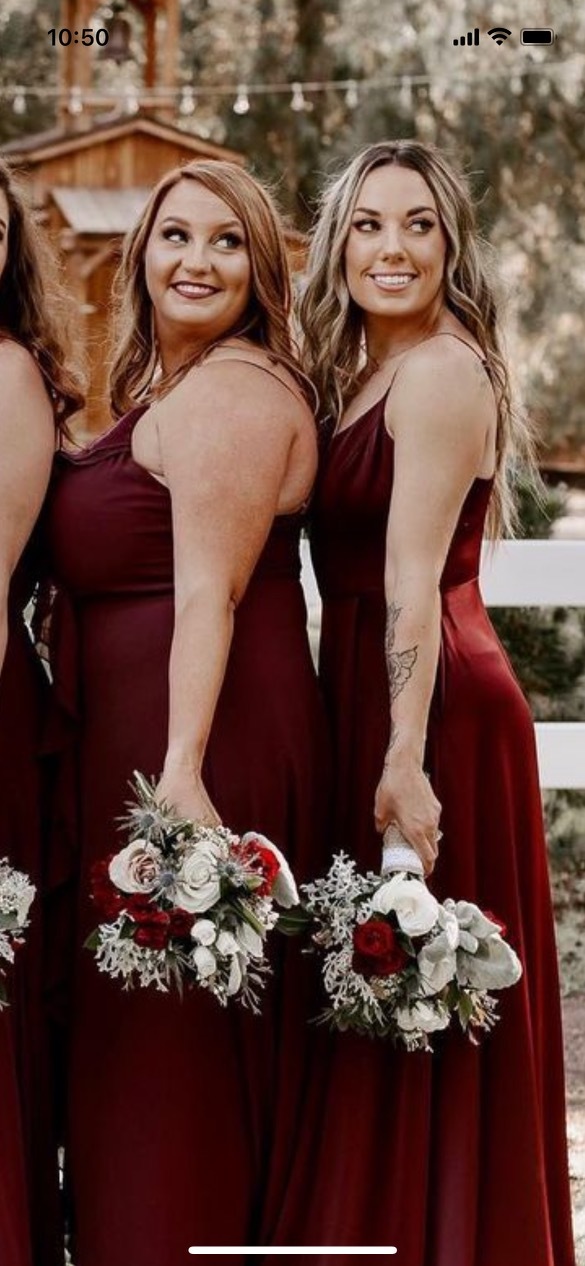 Didn’t lose weight for my friends wedding and nothing fit me anyone else been the biggest bridesmaid?