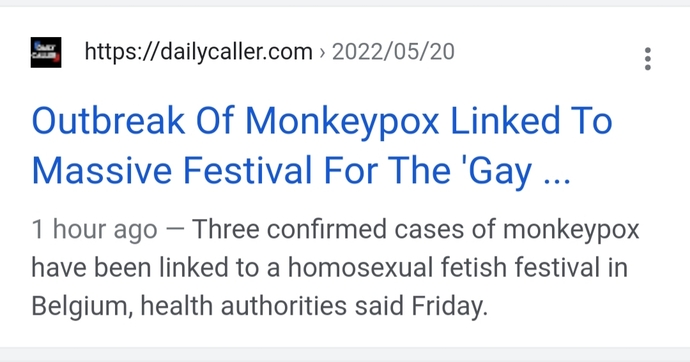 Have you heard about this new Monkey Pox disease, thats sweeping through the gay community?
