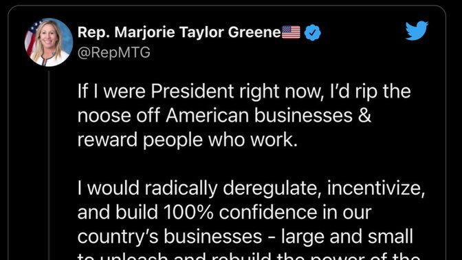 Would you vote for MTG for president?