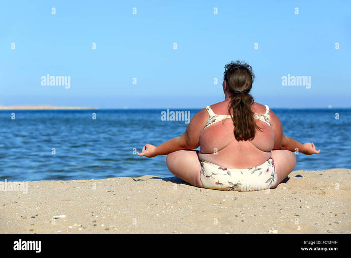 Should obese women be allowed to go the beach?