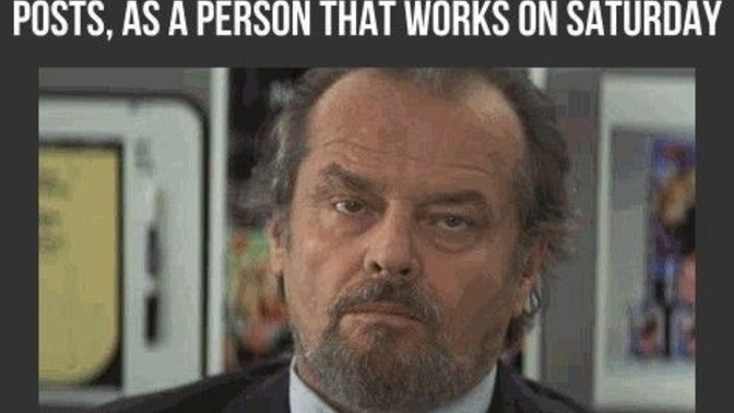 Do you work on Saturdays?