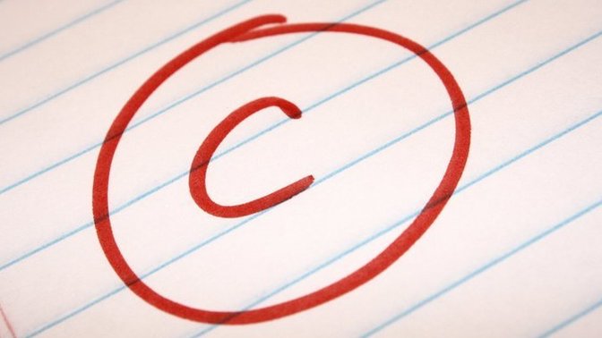 Did it concern you or make you feel bad if you ever got a C grade on a test?