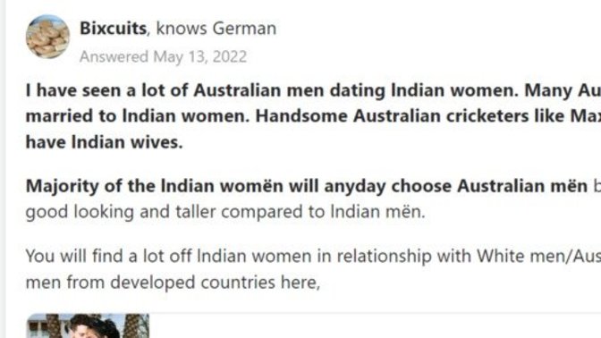 Non-Indian men, would you date a Indian girl if she was your type and had a nice personality Or her being Indian would make you avoid her?