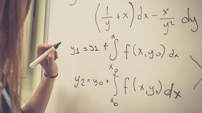 What's a good online resource to learn college level mathematics and geometry?