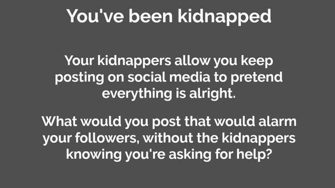 What would you do in this situation?