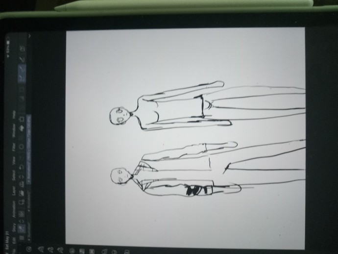 I want to know which one look better one I cant make the pics straight so I need to know which one look better in style opinion?