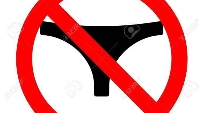 Why do some women think it's acceptable to not wear any underwear in public? And why do some men think it's acceptable to be half-naked in public?