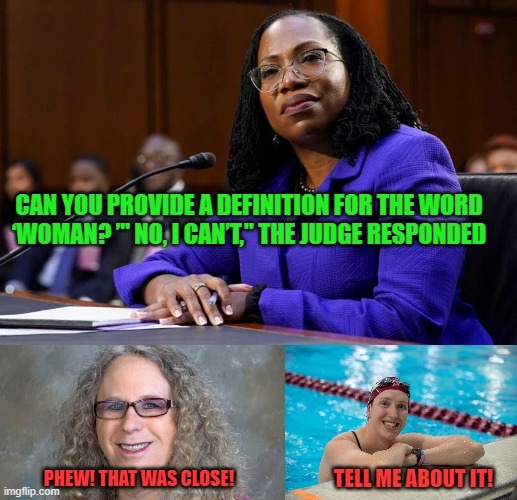 Can you personally give a clear definition of what a woman actually is?