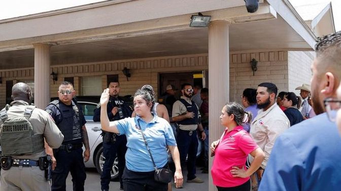 14 students dead and 1 teacher. At what point do we finally outlaw the possession of firearms? How many more of these mass shootings need to happen?