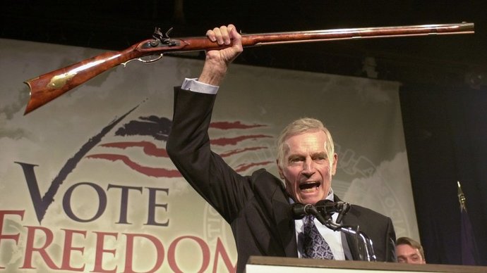 "From my cold, dead hands!"