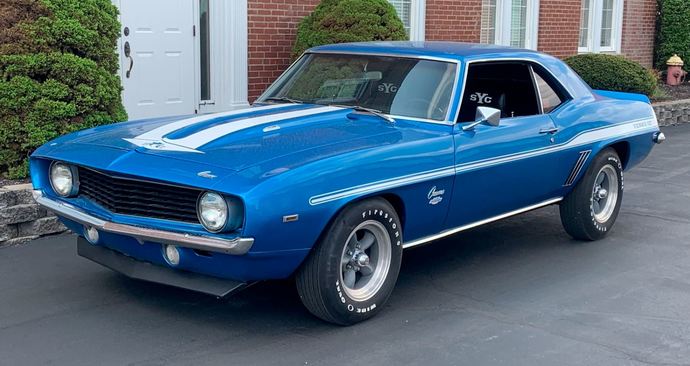 Which of these blue cars from a private collection is your favorite?
