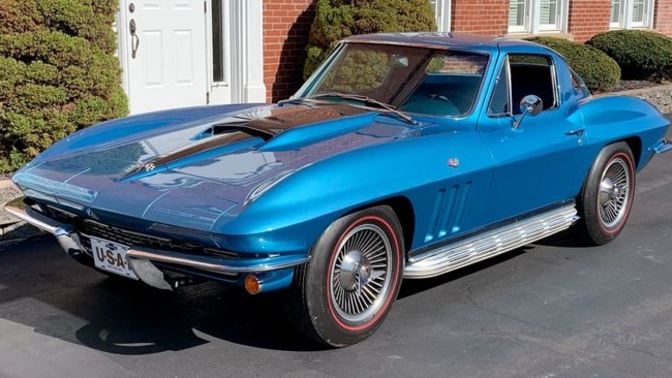 Which of these blue cars from a private collection is your favorite?