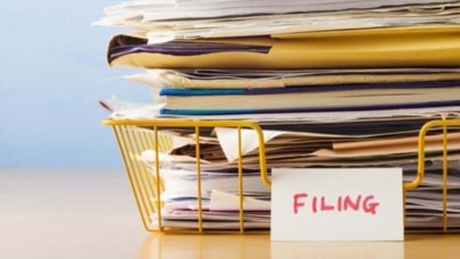 Is there a genetic reason why men won't file papers (or digital documents)?