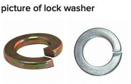 Lock washers work by adding "spring" to force the nut tight against the bolt threads. 