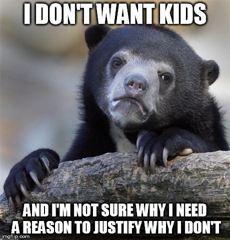 People with no kids, Do you want kids? People with kids, Did you originally want one?