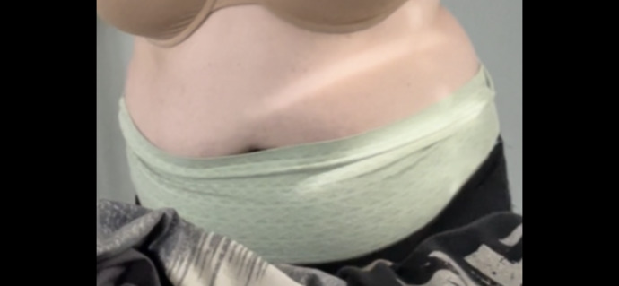Does anyone else tuck their tummy into their workout pants so it looks smaller?