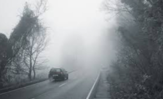 When its really foggy or raining heavy(or both), Do you drive with your headlights on or off?
