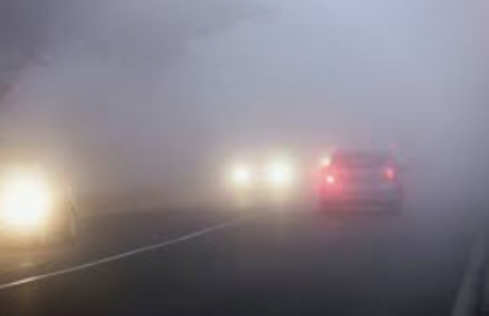 When its really foggy or raining heavy(or both), Do you drive with your headlights on or off?
