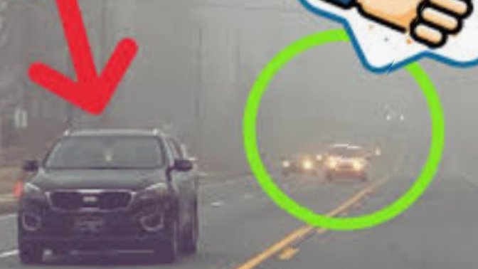 When it's really foggy or raining heavy (or both), Do you drive with your headlights on or off?