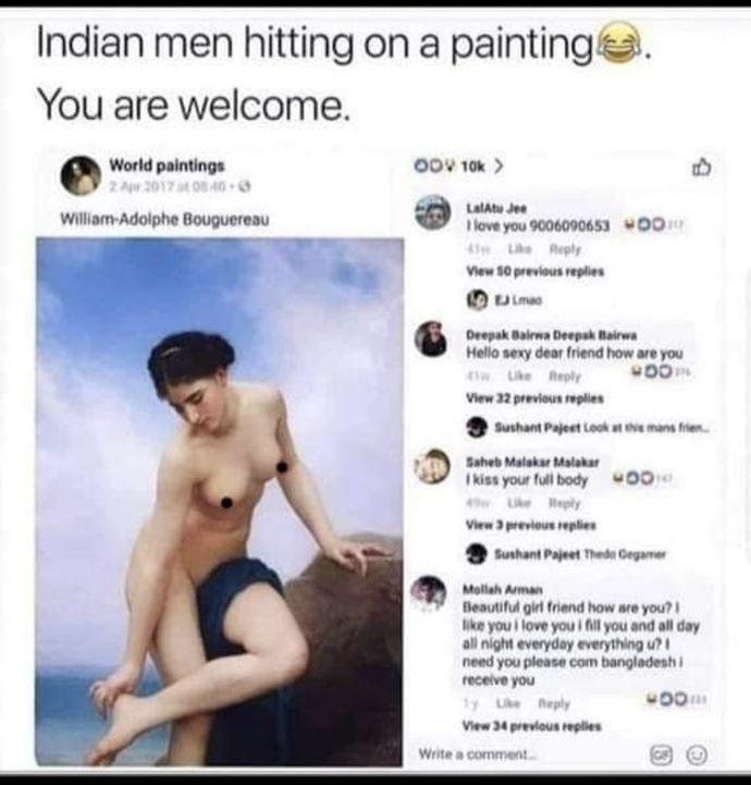 Are Indian girls not comfortable with online relationships and sending a dm to a guy first?