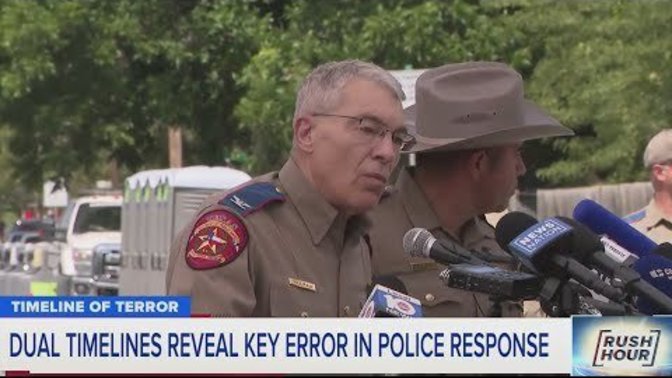 Are the armed police that for an hour didn't enter Robb Elementary and even prevented parents from entering the school accessories to murder?