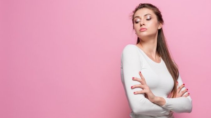 How do you separate a strong woman from an arrogant one?