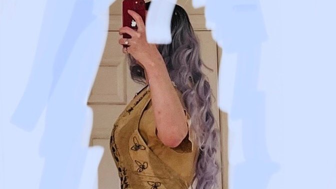 Does anyone like this dress on me 😂 ? What time period culture does it remind you of- I can’t place it 🤔 ?